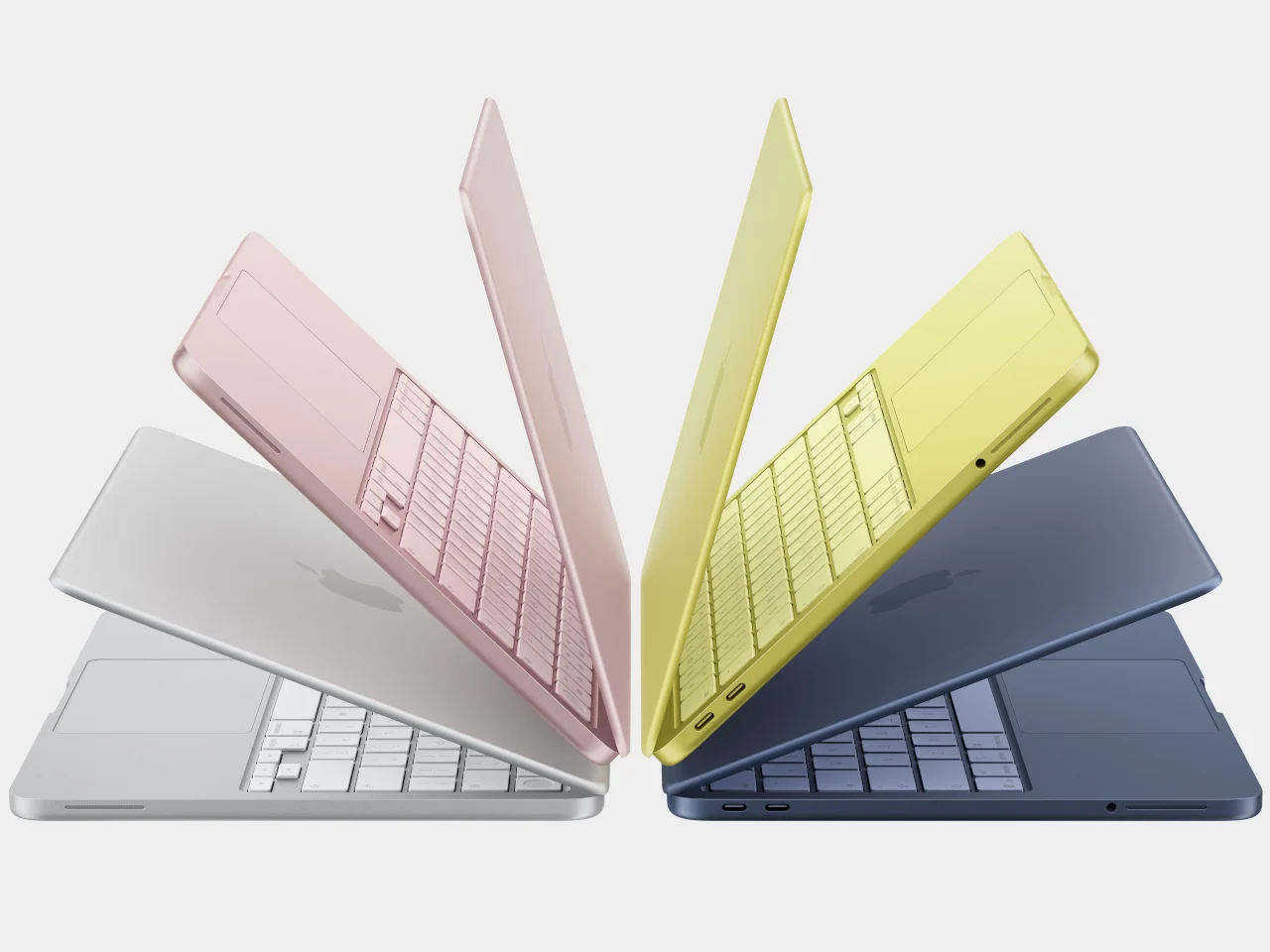 MacBook Neo en couleurs