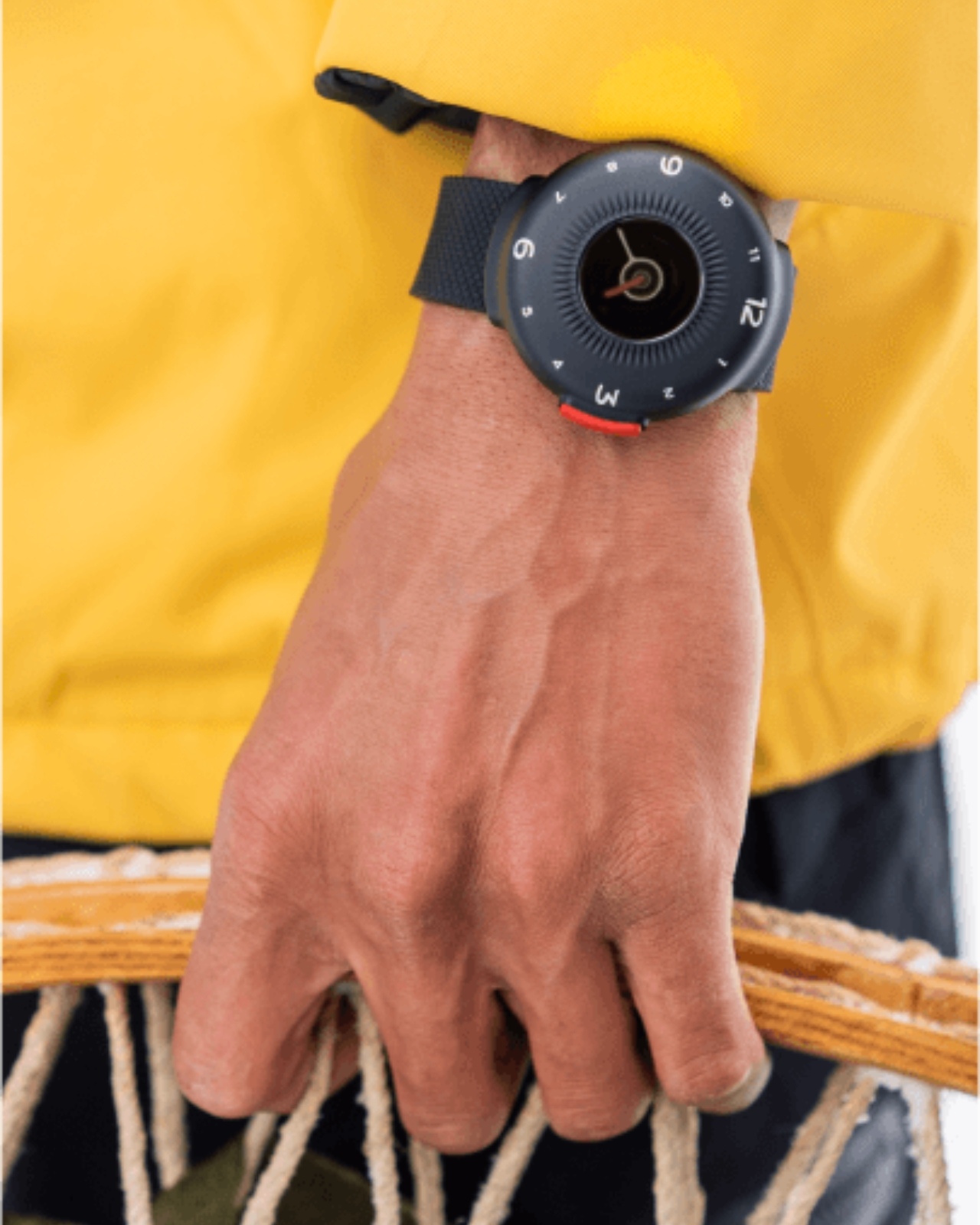 Montre O-Boy en action