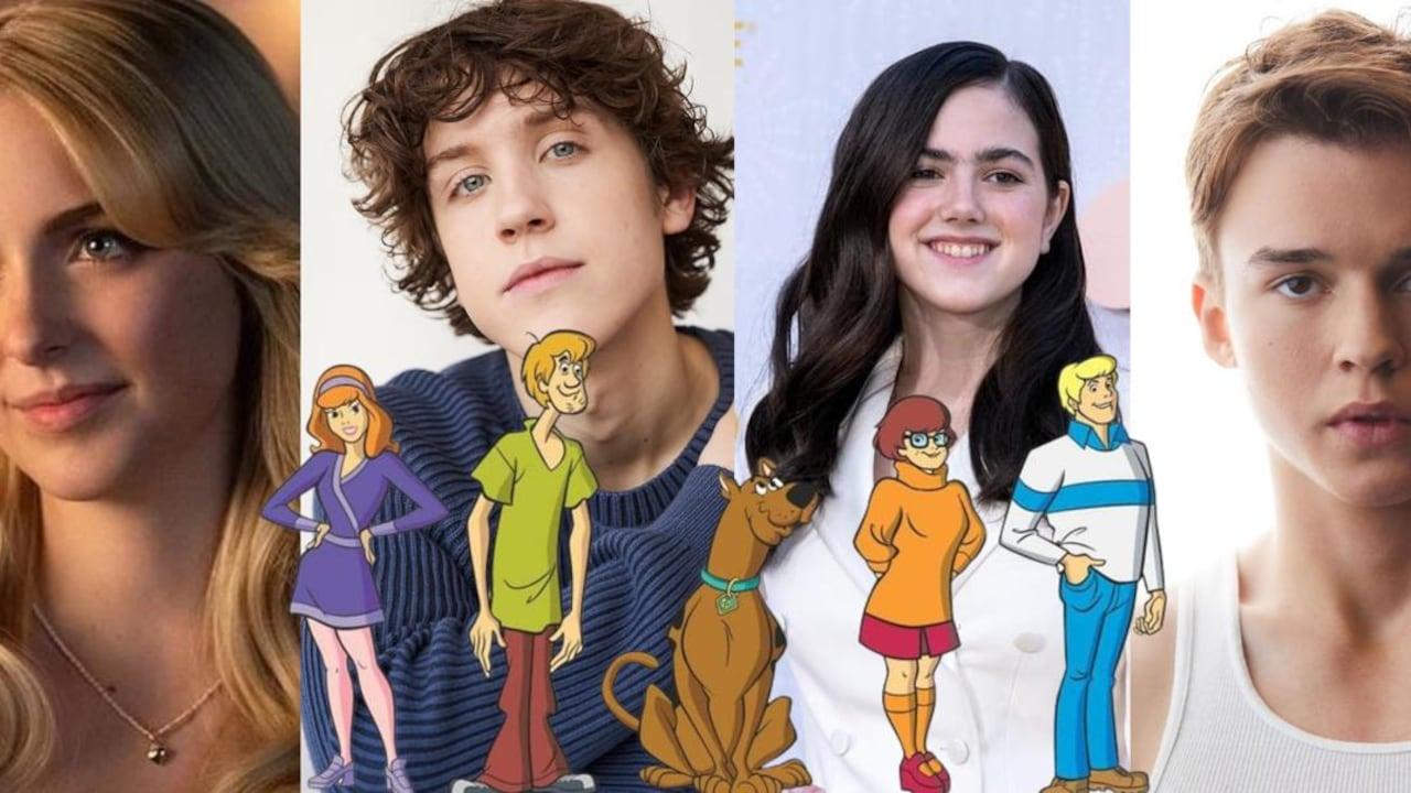 Escena de campamento en la serie de Scooby-Doo Escena de campamento en la serie de Scooby-Doo