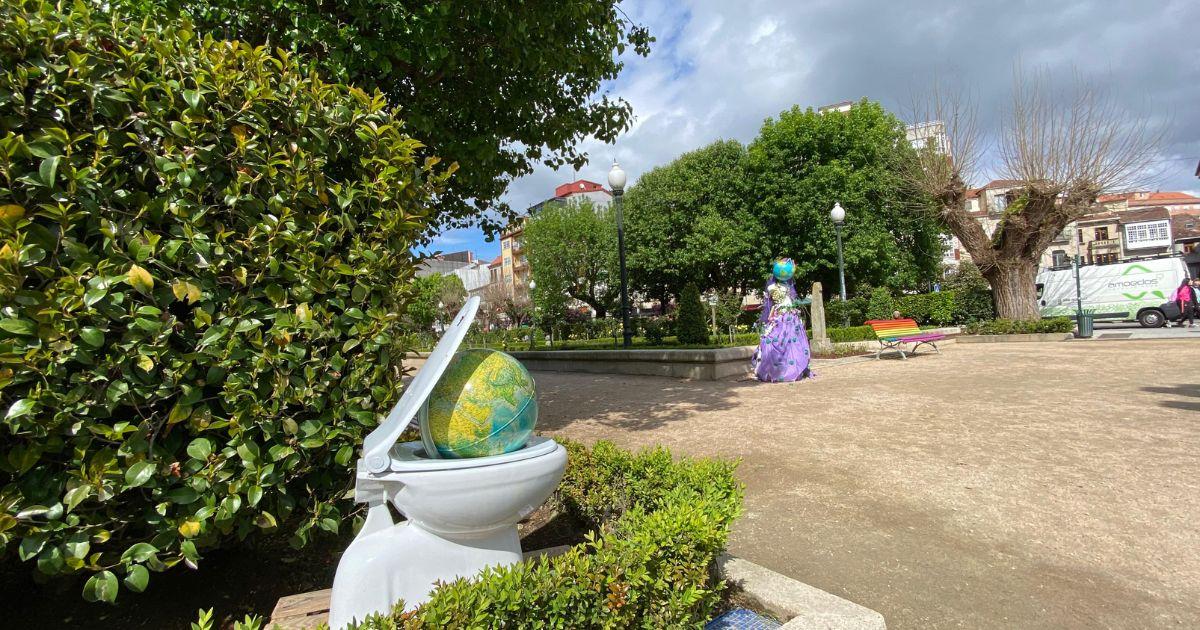 Intervenciones artísticas sobre el mar y el reciclaje