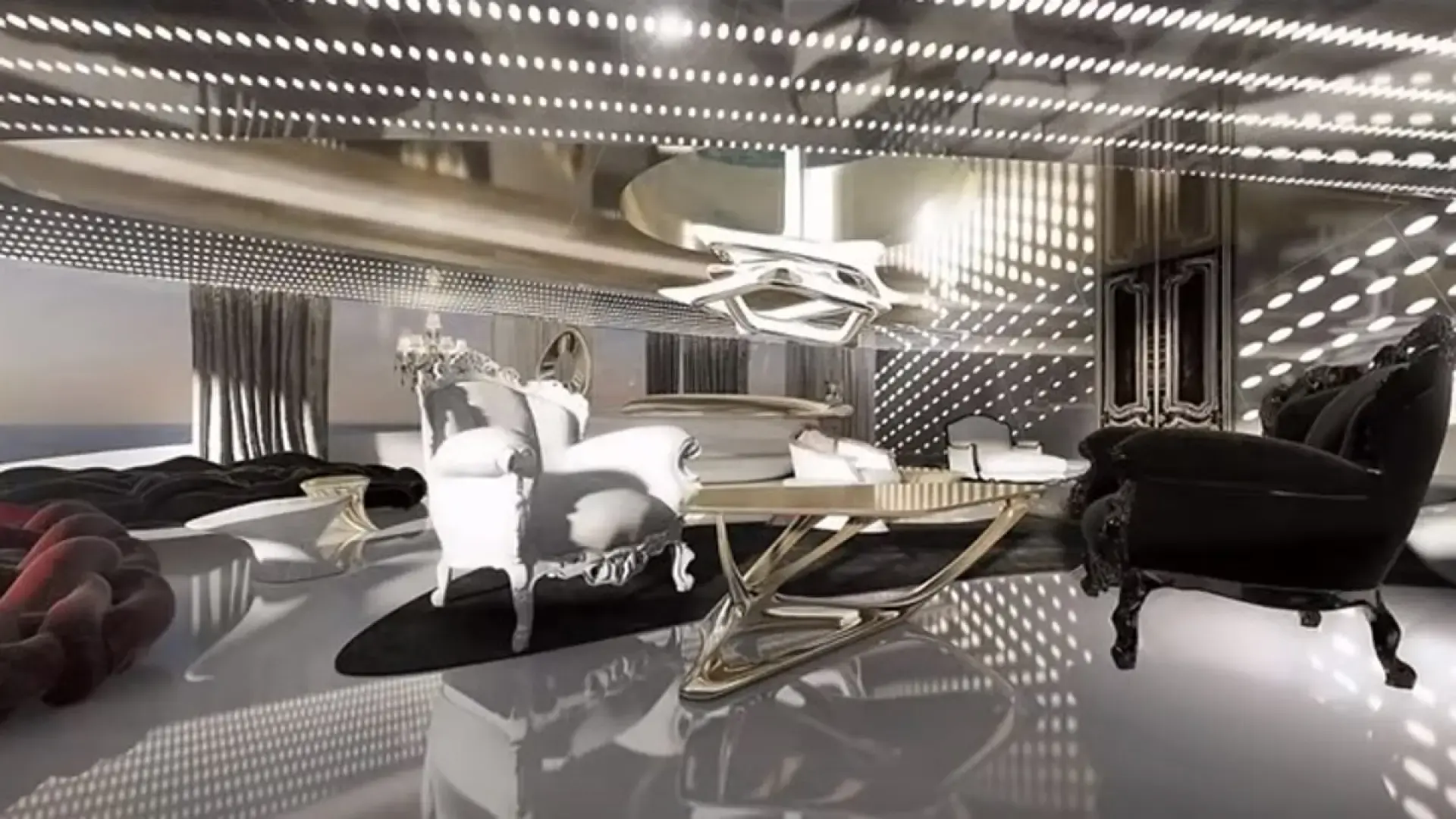 Admiral X Force megayate plus cher futuriste