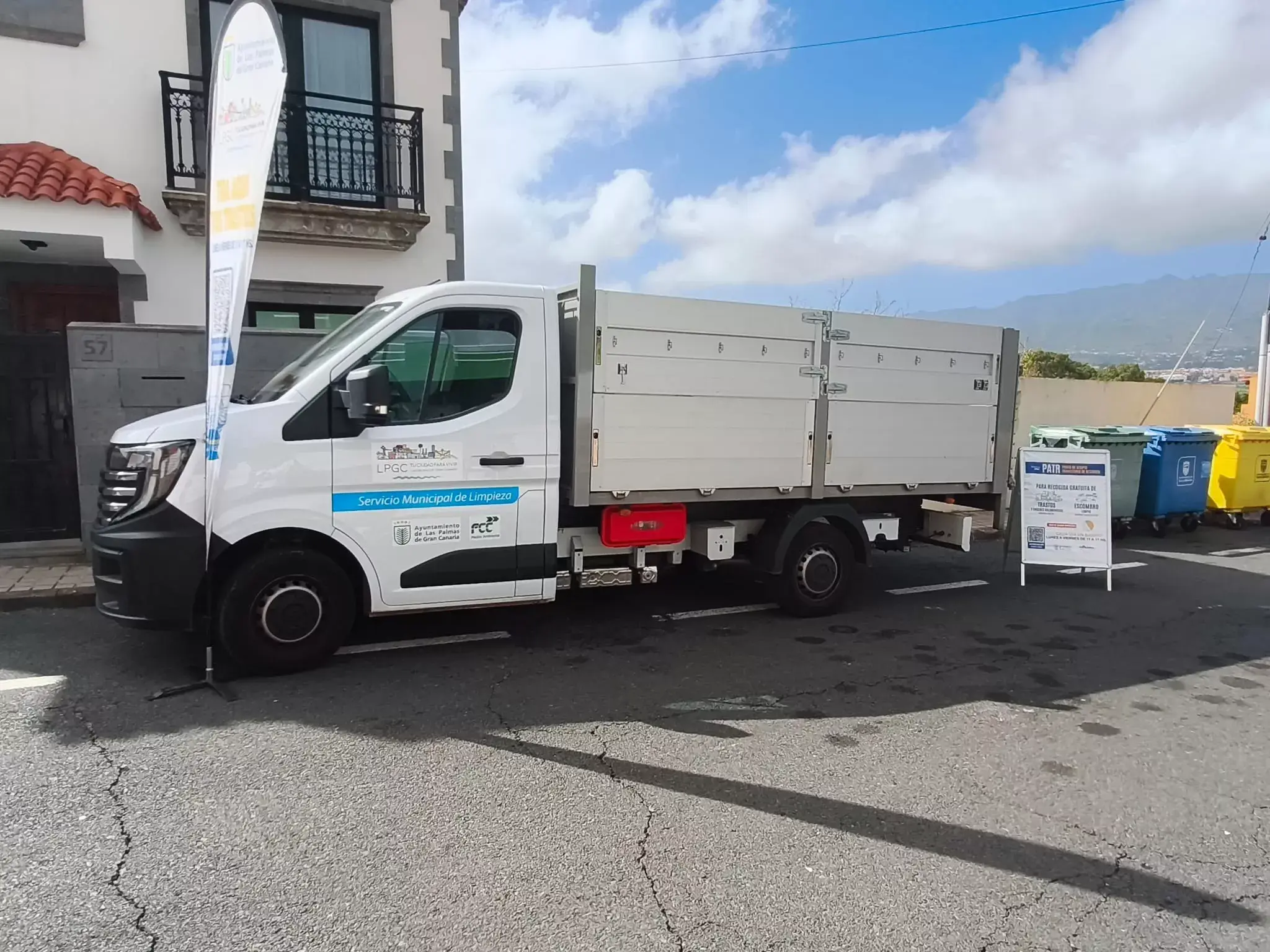 recogida de residuos en ciudad